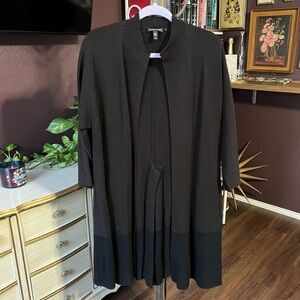 Eileen Fisher Silk Cotton Cardigan Large